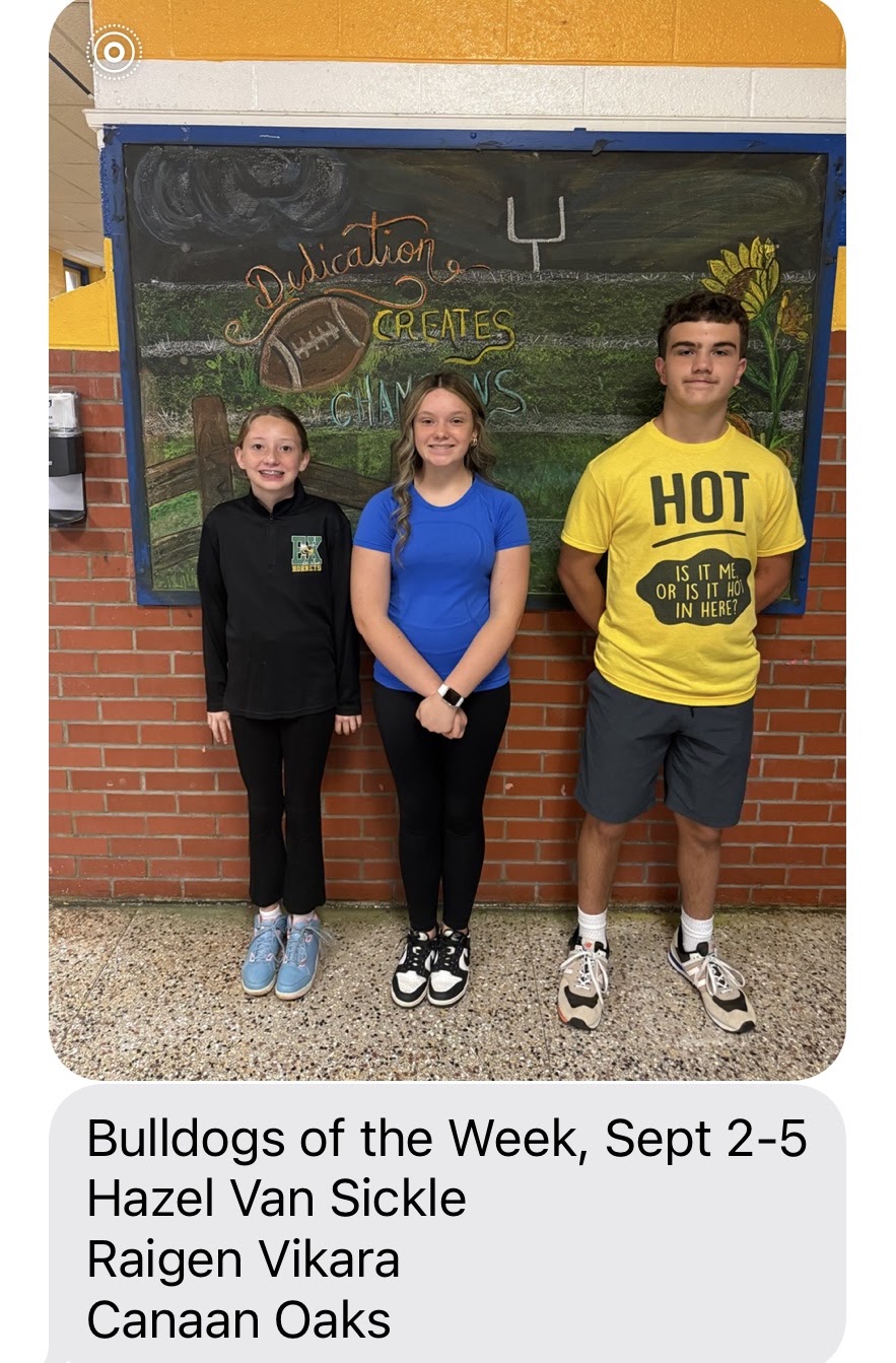 Bulldogs of the Week, Sept 2-5